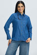 Blusa Mujer Vaquera Azul Oscuro