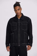 Chaqueta Hombre Doble Bolsillo Negro