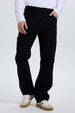 Jeans Hombre Calce Cargo Negro