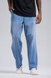 Jeans Hombre Baggy Western Azul Retro