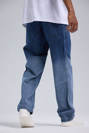 Jeans Hombre Degradé Azul Claro