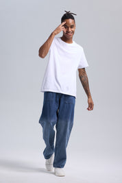 Jeans Hombre Degradé Azul Claro