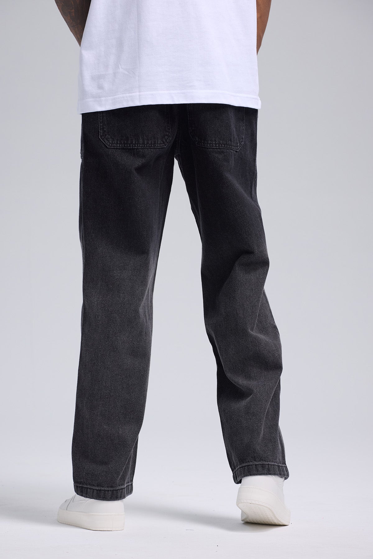 Jeans Hombre Degradé Gris Claro