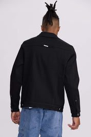 Chaqueta Hombre Denim Clásico Negro