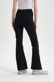 Jeans Mujer Flare Linea Negro