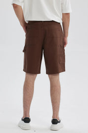 Bermuda Hombre Carpintero Baggy Fit Café