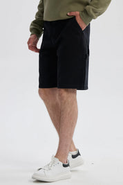 Bermuda Hombre Carpintero Baggy Fit Negro