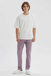 Jeans Hombre Slim Color Lila