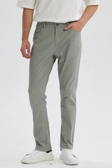 Jeans Slim Hombre Verde