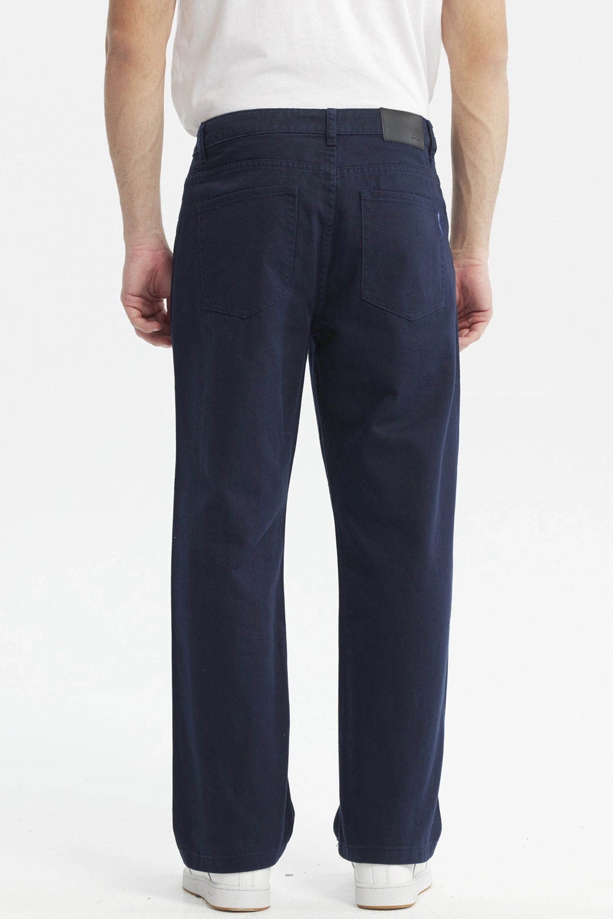 Jeans Hombre 650 Color Calce Recto Azul Marino