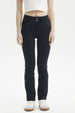 Jeans Mujer Flo Calce Recto Negro