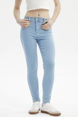 Jeans Jenny Skinny Mujer Celeste