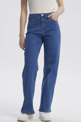 Jeans Calce Recto Sofia Mujer Azul