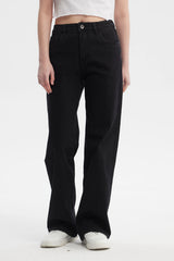 Jeans Calce Recto Sofia Mujer Negro