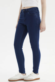 Jeans Mujer Super Skinny Emilia Azul Marino