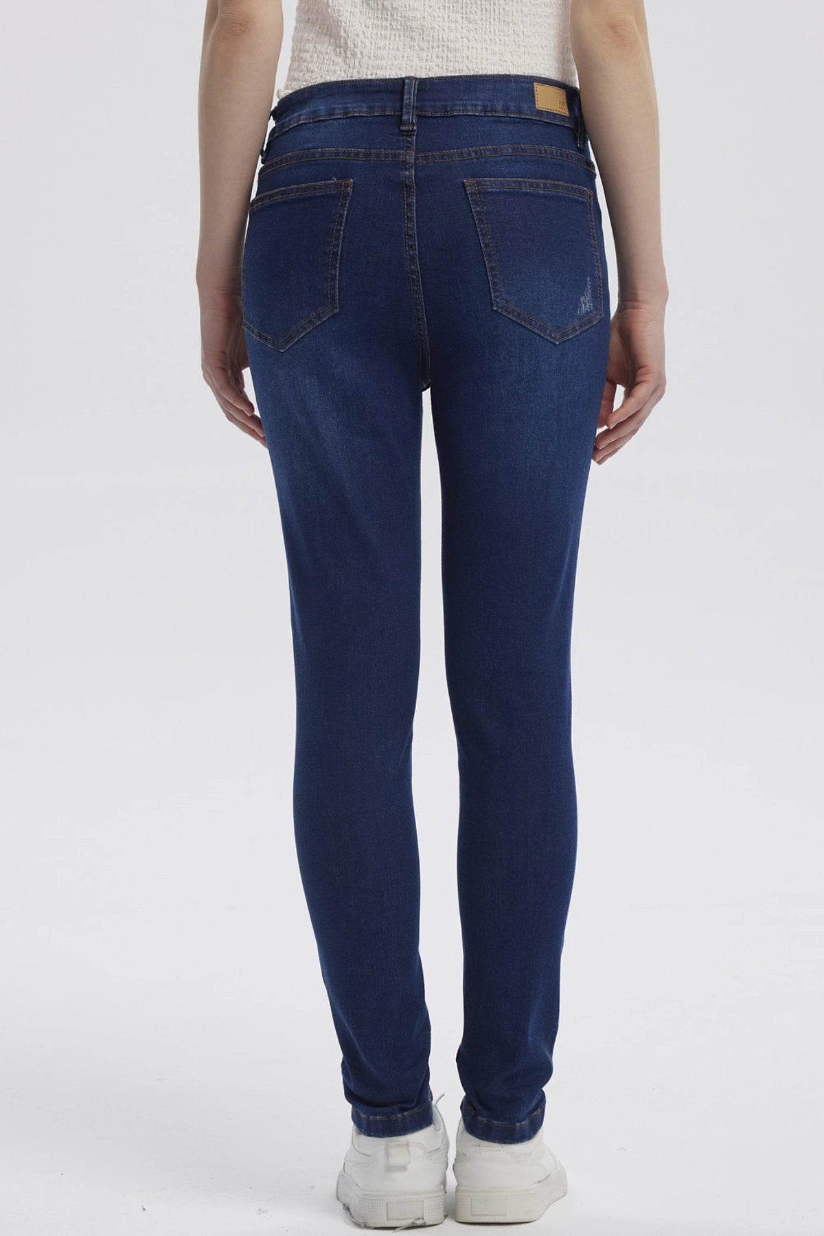 Jeans Mujer Super Skinny Lia Azul Oscuro