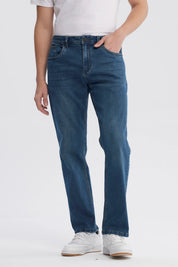 Jeans Hombre 605 Straight Azul