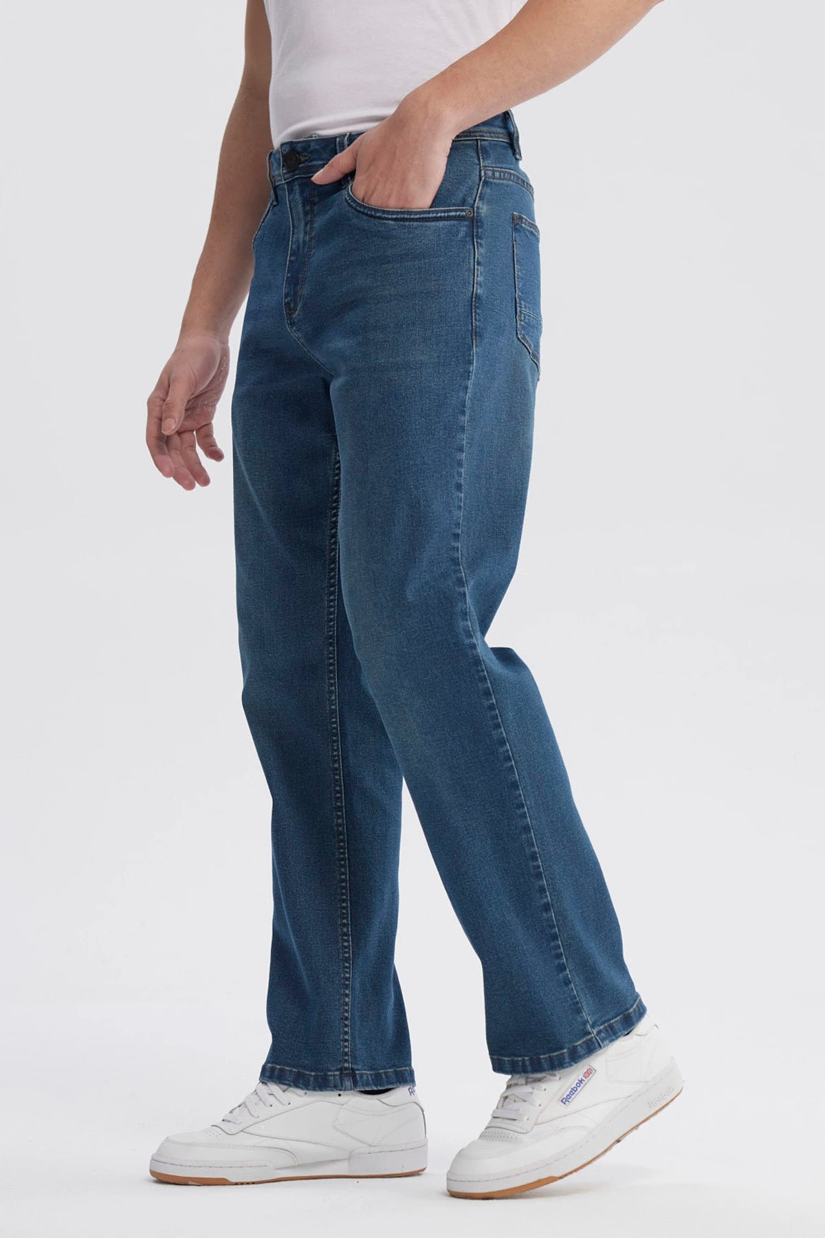 Jeans Hombre 605 Straight Azul