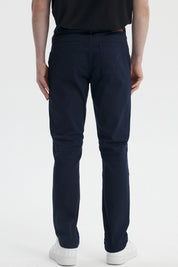 Jeans Hombre Slim Color Azul Marino