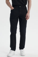 Jeans Slim Hombre Negro