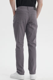 Jeans Hombre Slim Color Gris
