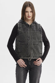 Chaqueta Mujer Abril Negro