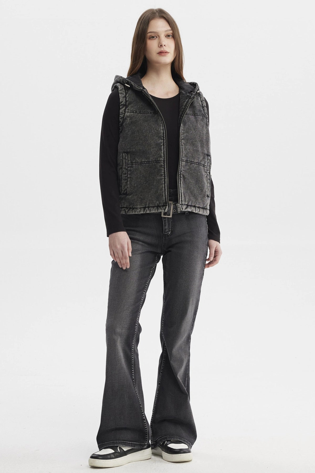 Chaqueta Mujer Abril Negro