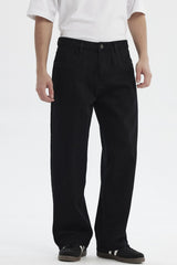 Jeans Straight Hombre Negro