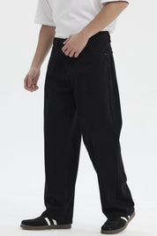 Jeans Hombre Straight Negro