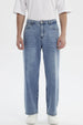 Jeans Hombre Straight Azul Claro
