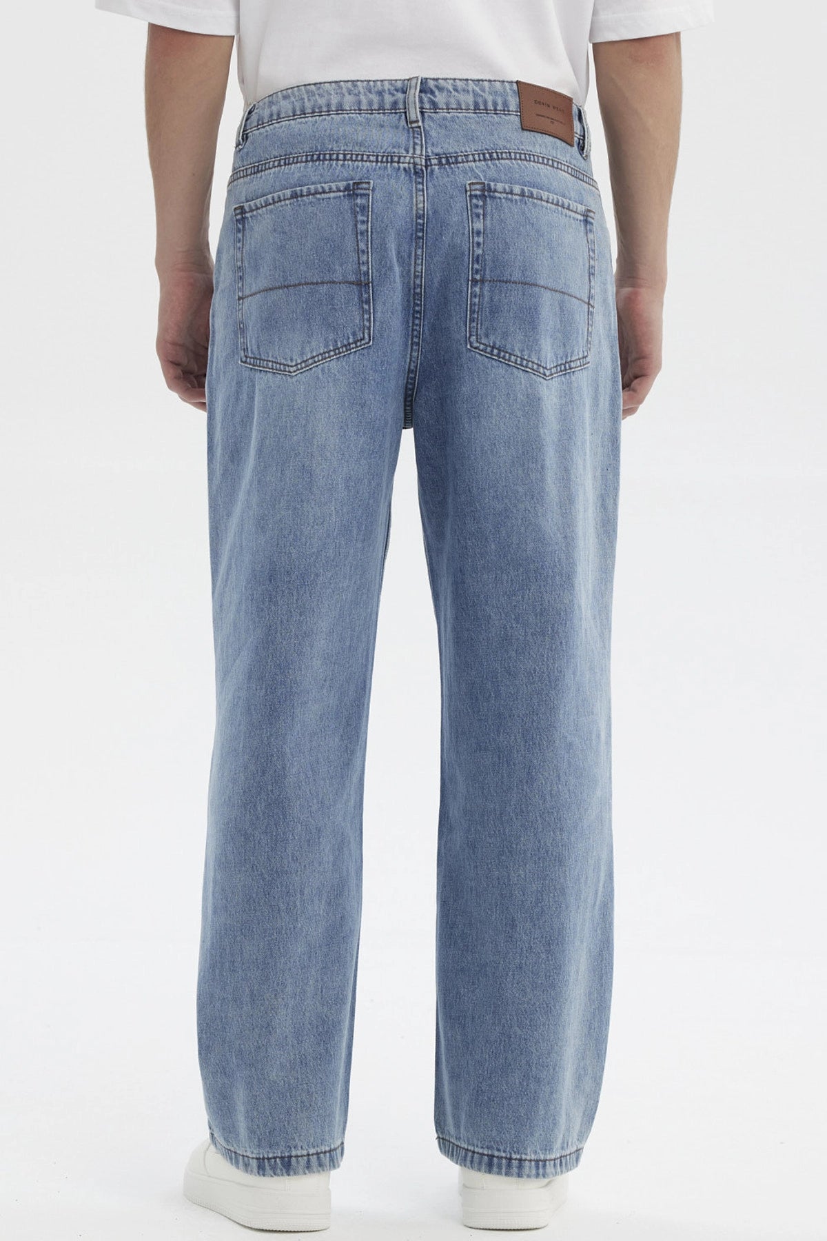 Jeans Hombre Straight Azul Claro