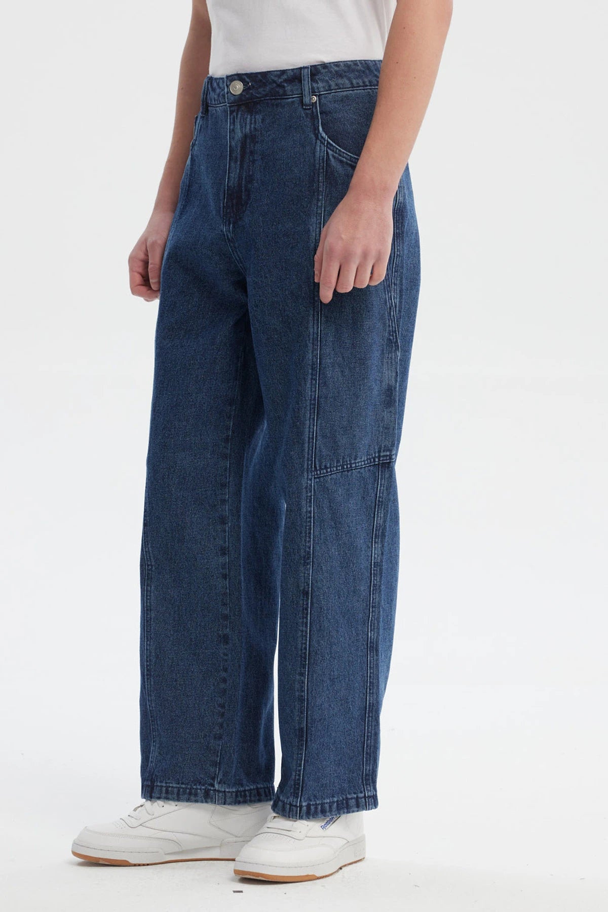 Jeans Hombre Straight Azul