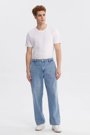 Jeans Hombre Straight Azul