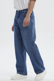 Jeans Hombre Straight Azul