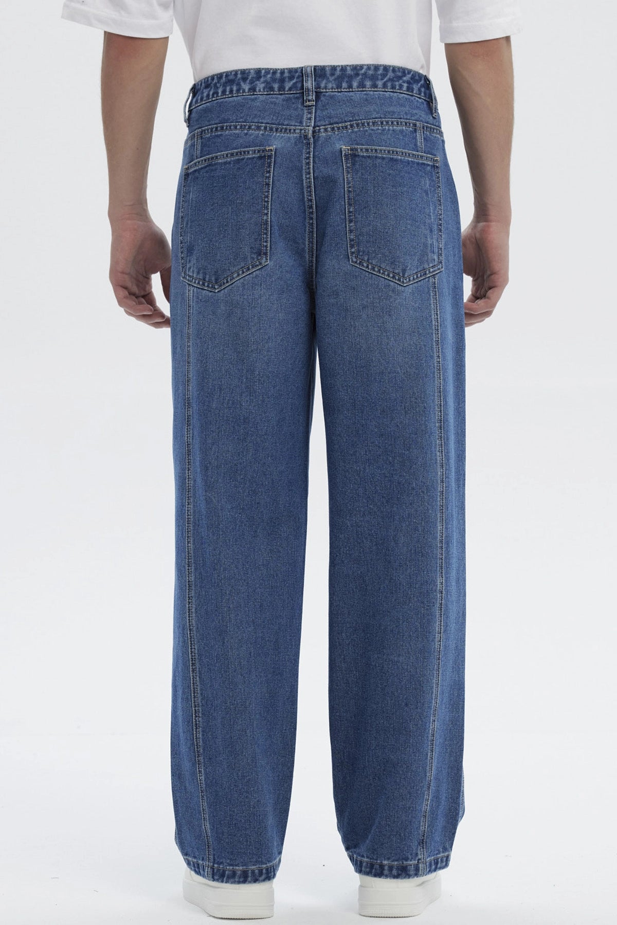 Jeans Hombre Straight Azul