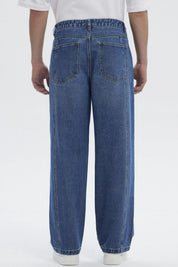 Jeans Hombre Straight Azul