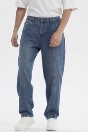 Jeans Hombre Baggy Azul