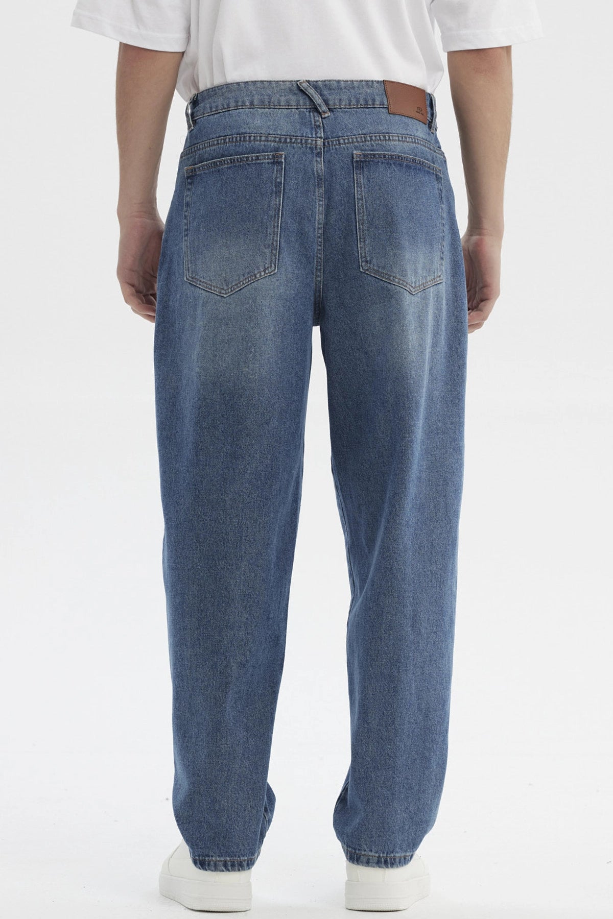 Jeans Hombre Baggy Azul