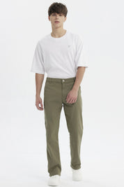 Jeans Hombre Straight Verde