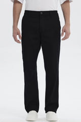Jeans Straight Hombre Negro