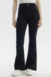 Jeans Mujer Moda Flare Negro