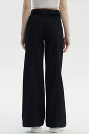 Jeans Mujer Palazzo Negro