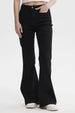 Jeans Mujer Moda Flare Negro