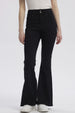 Jeans Mujer Moda Flare Negro