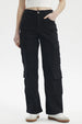 Jeans Mujer Calce Recto Negro