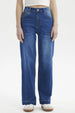 Jeans Mujer Calce Recto Azul