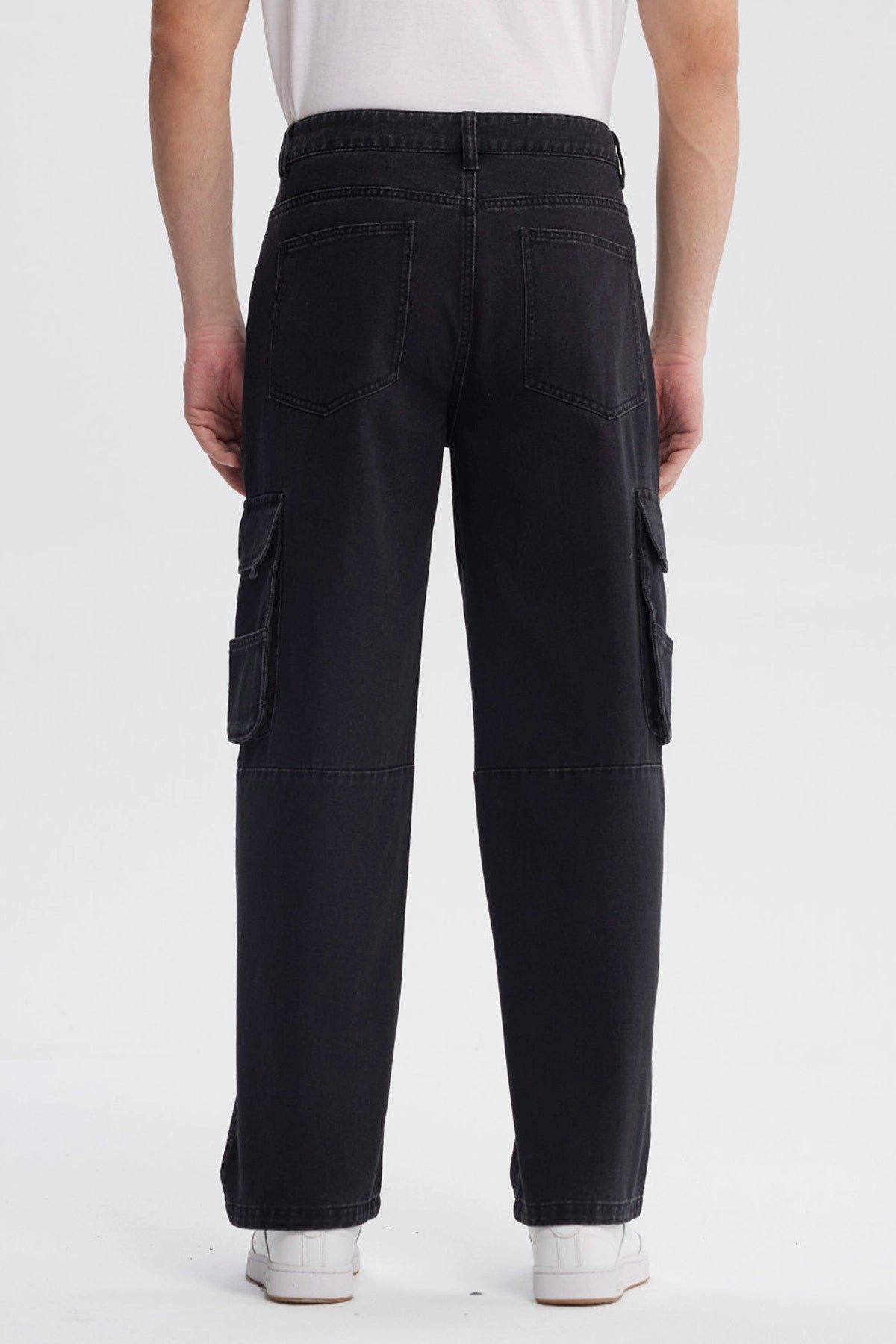 Jeans Hombre Baggy Negro