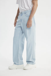 Jeans Straight Hombre Celeste