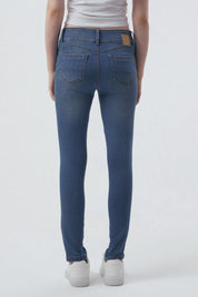 Jeans Skinny Mujer Azul