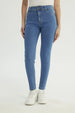 Jeans Skinny Mujer Azul